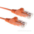 Orange CAT 5e RJ45 Patch Cord, PVC Jacket